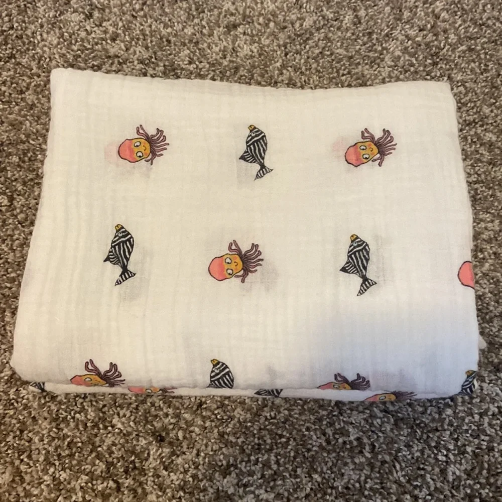 Set of 2 Muslin baby swaddles - Picture 3 of 5